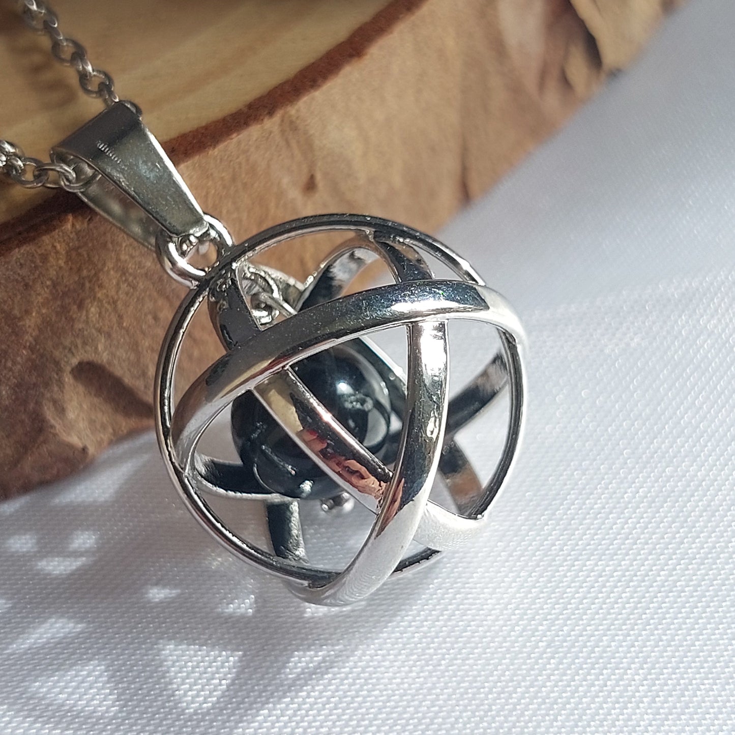 Collana Genesa con Tormalina Nera