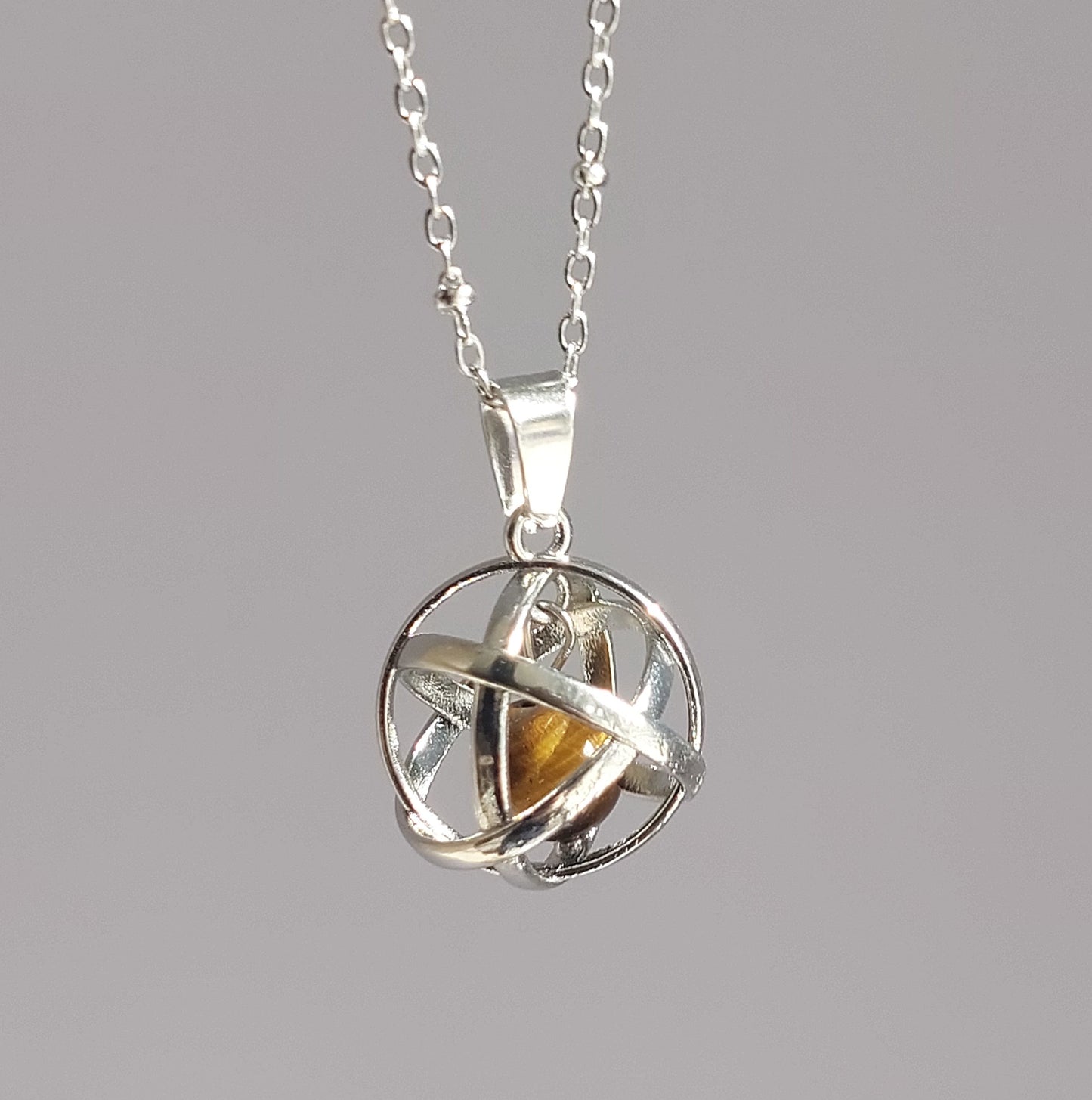 Collana Genesa con Occhio di Tigre
