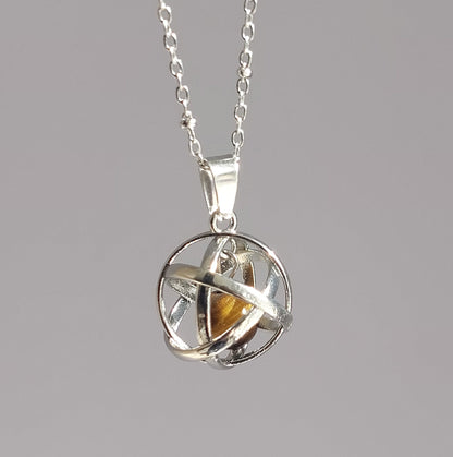 Collana Genesa con Occhio di Tigre