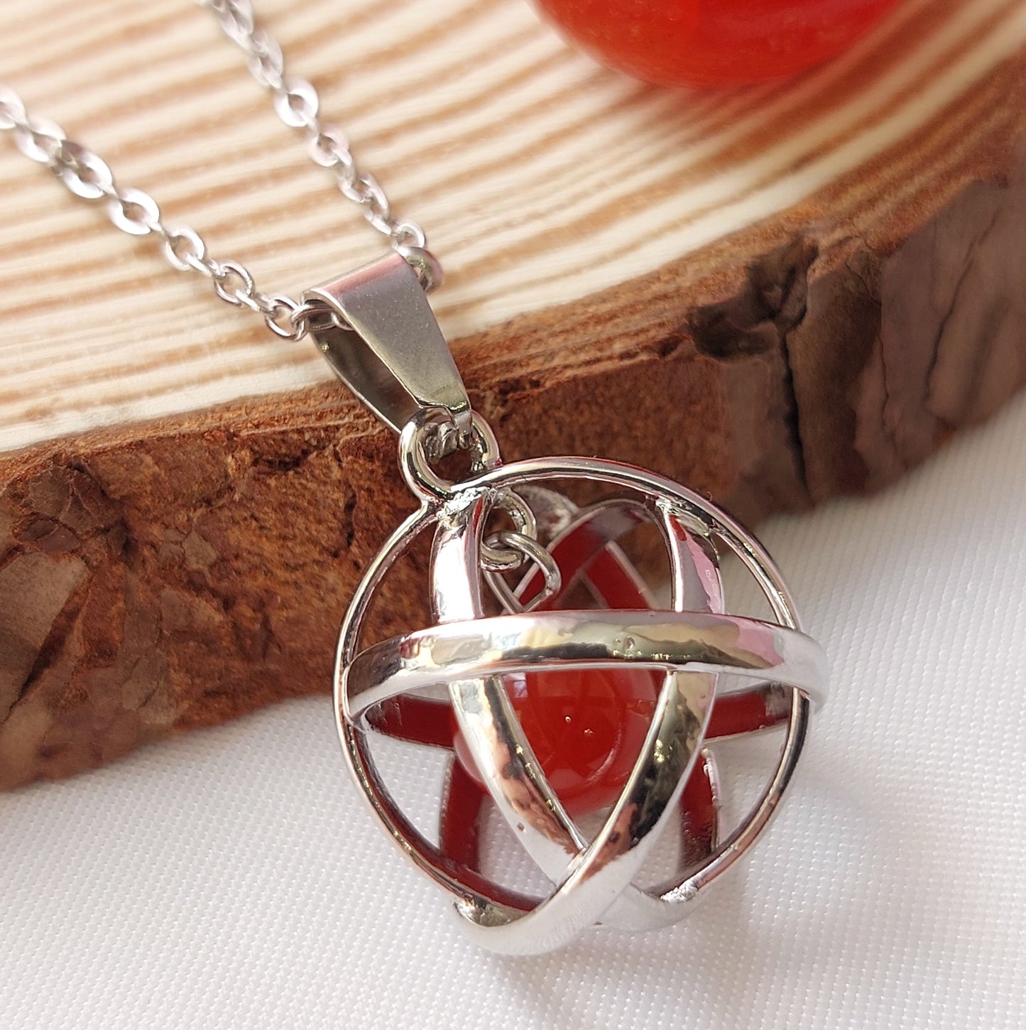 Collana Genesa con Corniola