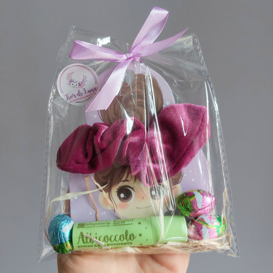Burrocacao + Scrunchie - Idea regalo Pasqua
