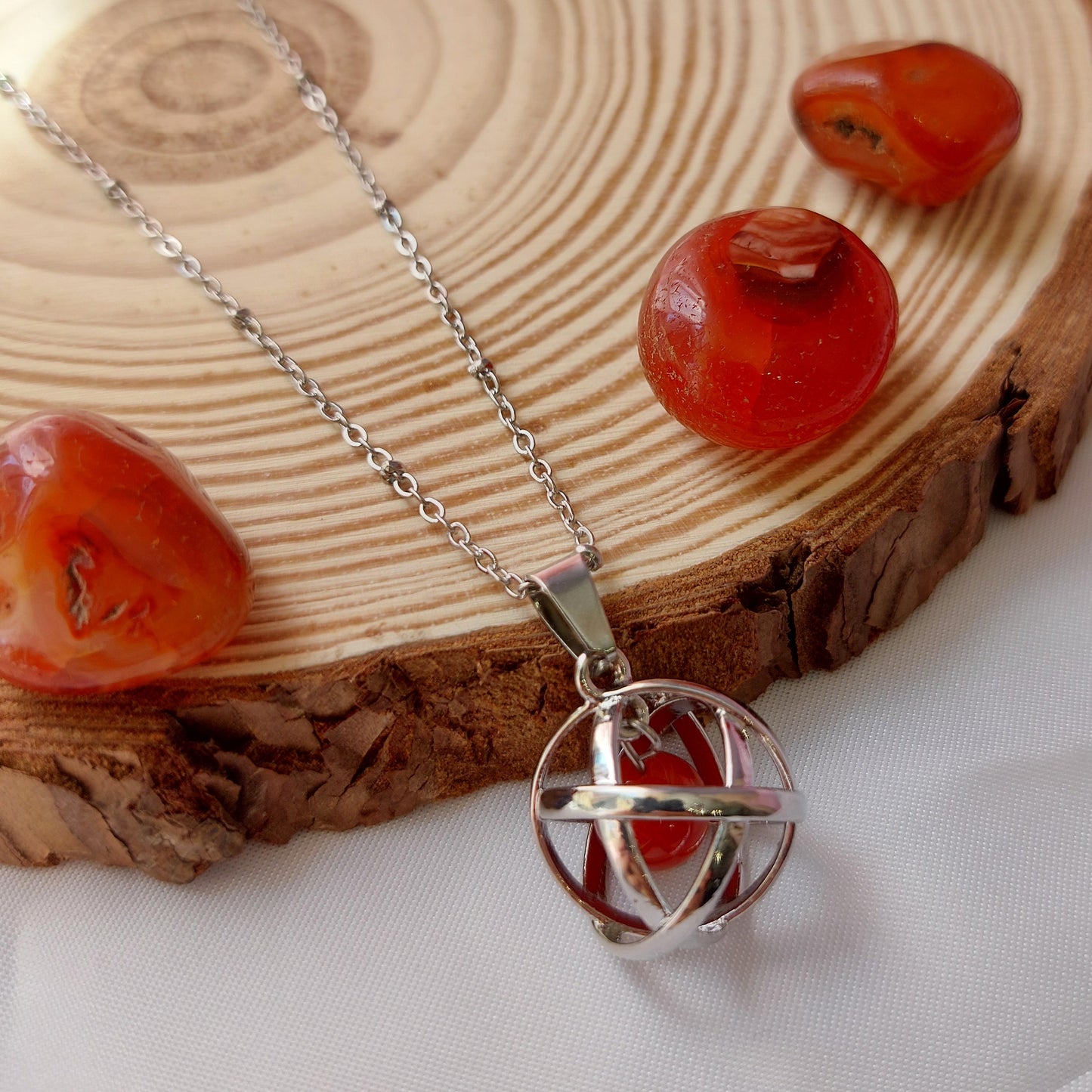 Collana Genesa con Corniola