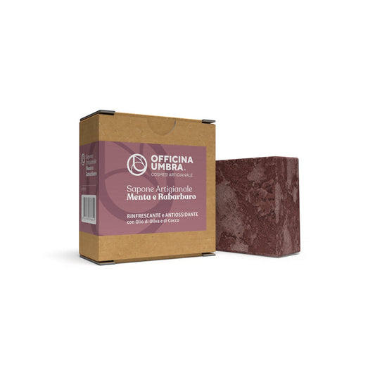 Sapone artigianale Menta e Rabarbaro - Officina Umbra