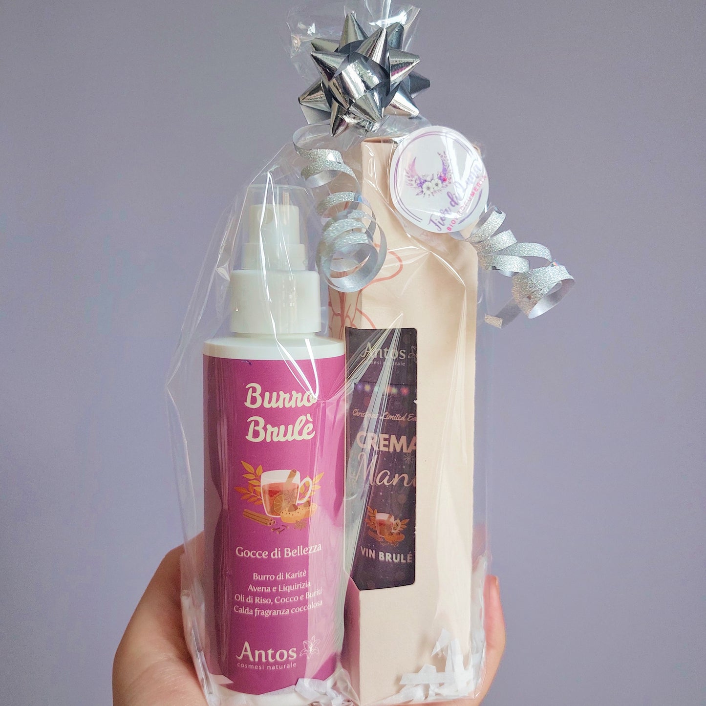 Set Regalo al Vin Brulè - Crema corpo spray + crema mani Antos