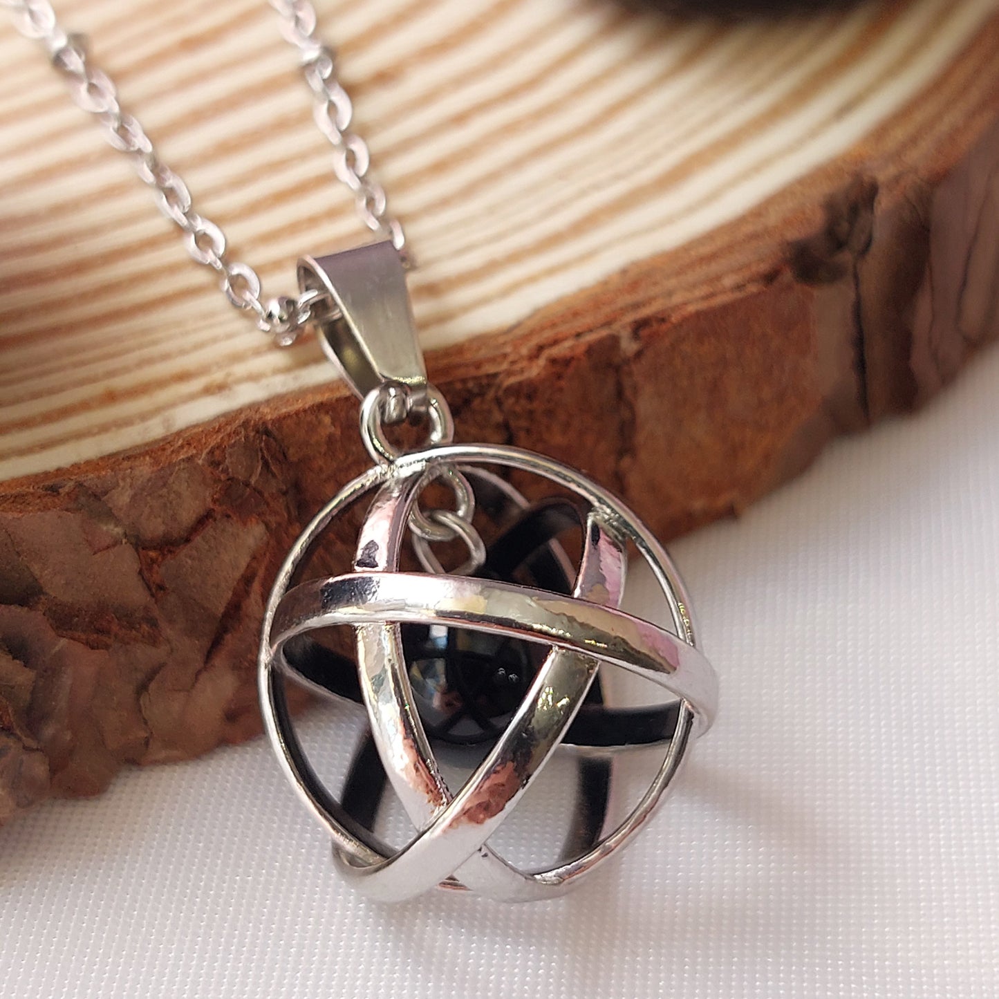 Collana Genesa con Ossidiana