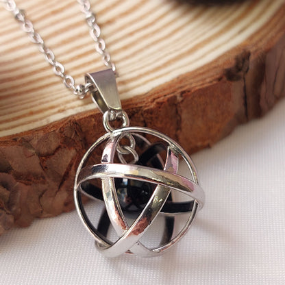 Collana Genesa con Ossidiana