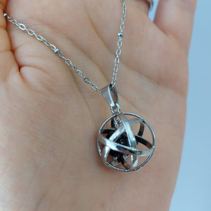 Collana Genesa con Ossidiana