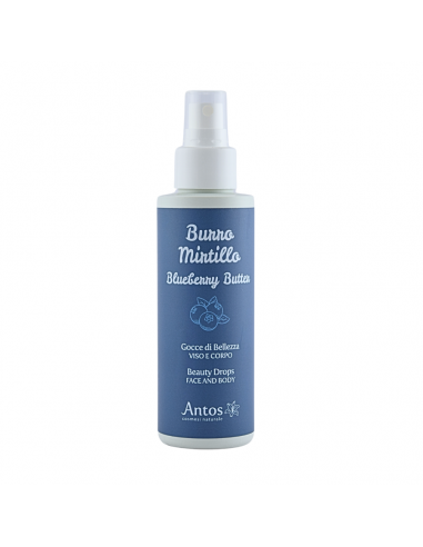 Burro Mirtillo - Crema idratante spray effetto mist per pelli sensibili - Antos