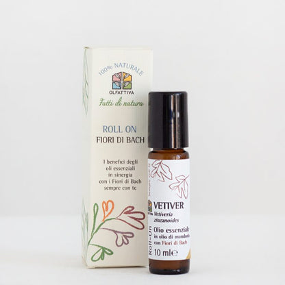 Roll-On Vetiver e Oak – OLFATTIVA (10 ml)